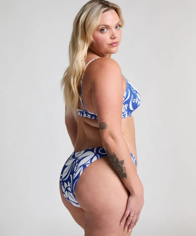 Mauritius Highleg Bikinibottom - Blue