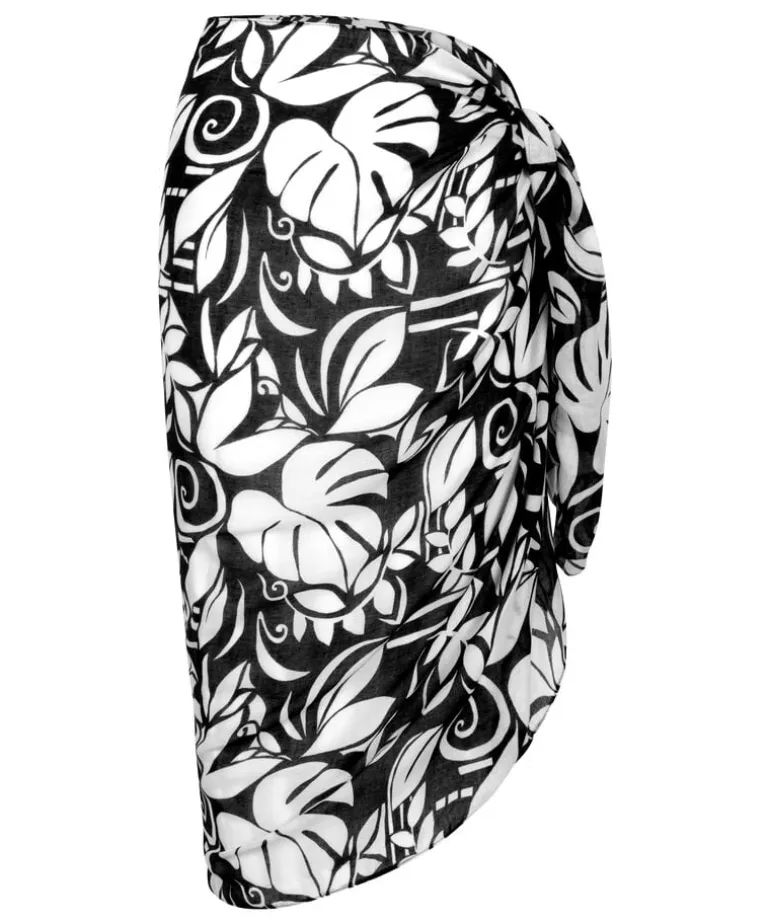 Mauritius Midi Pareo - Black