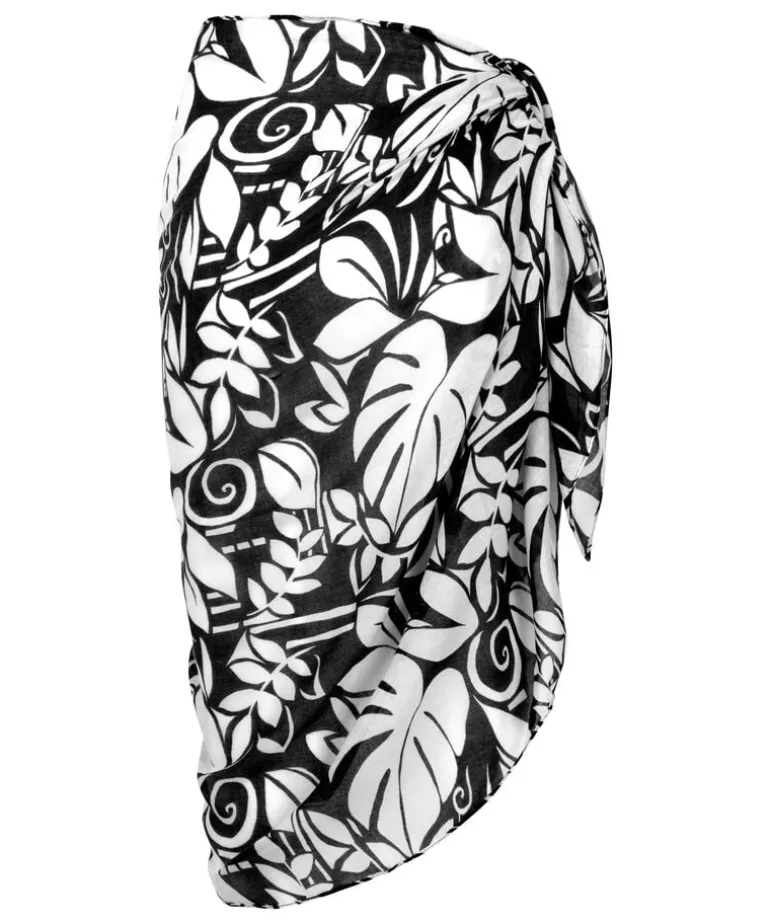 Mauritius Midi Pareo - Black