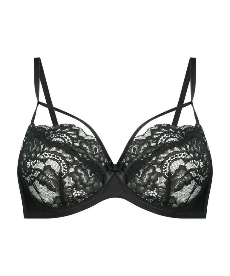 Mavis Non-Padded Underwired Bra - Black