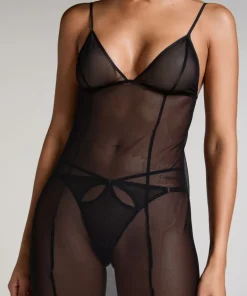 Maxime Slip dress - Black