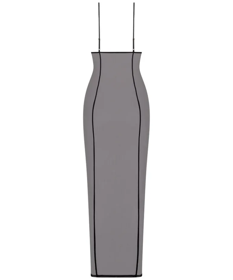 Maxime Slip dress - Black