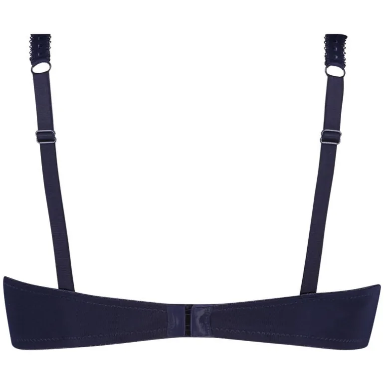 Maya Padded Underwired Bra - Blue