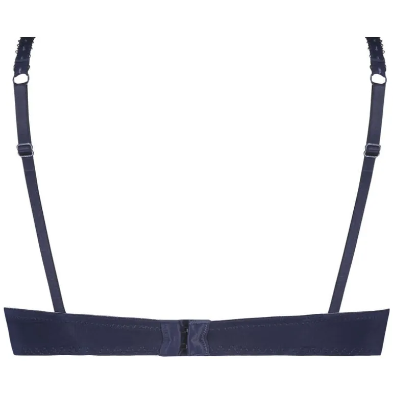Maya Padded Underwired Push-Up Bra - Blue