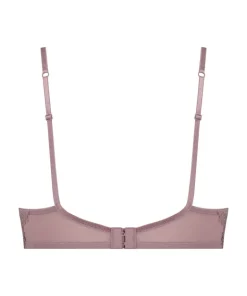 Meghan Non-Padded Underwired Longline Bra - Purple