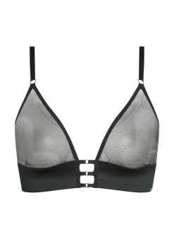 Mesh Essentials Bralette - Black