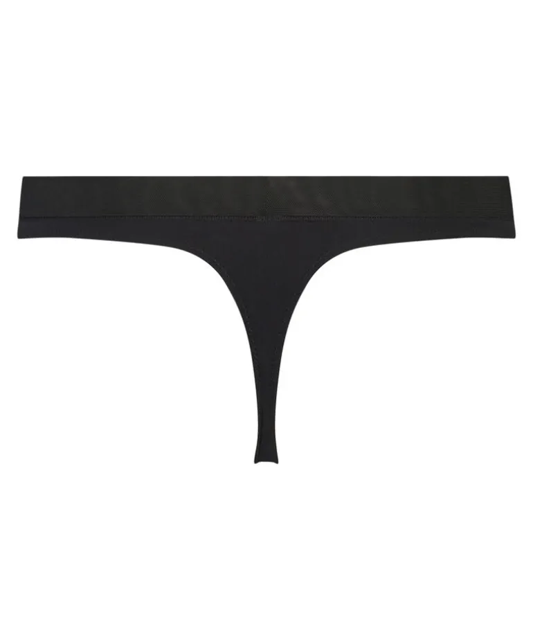 Mesh thong - Black