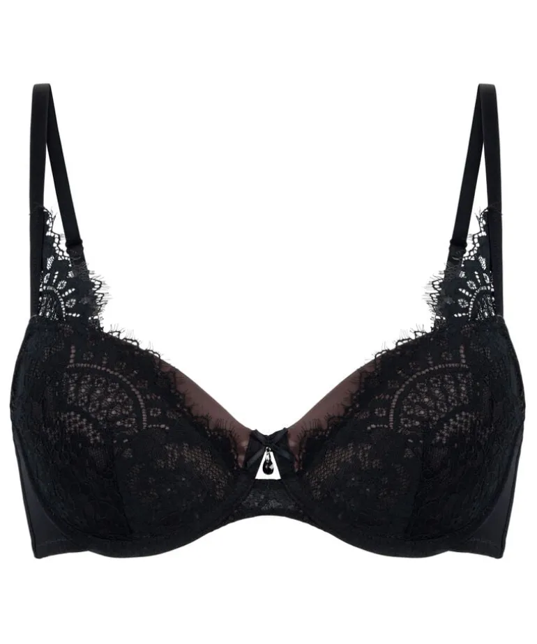 Mirabella Padded Underwired Bra - Black