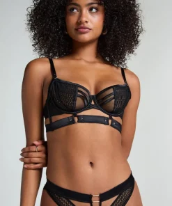 Missy Non-Padded Underwired Bra - Black