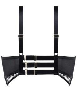 Missy Non-padded Unerwired Longline Bra - Black