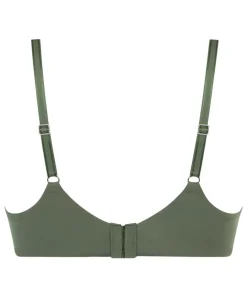 Mona padded non-underwired bra - Green