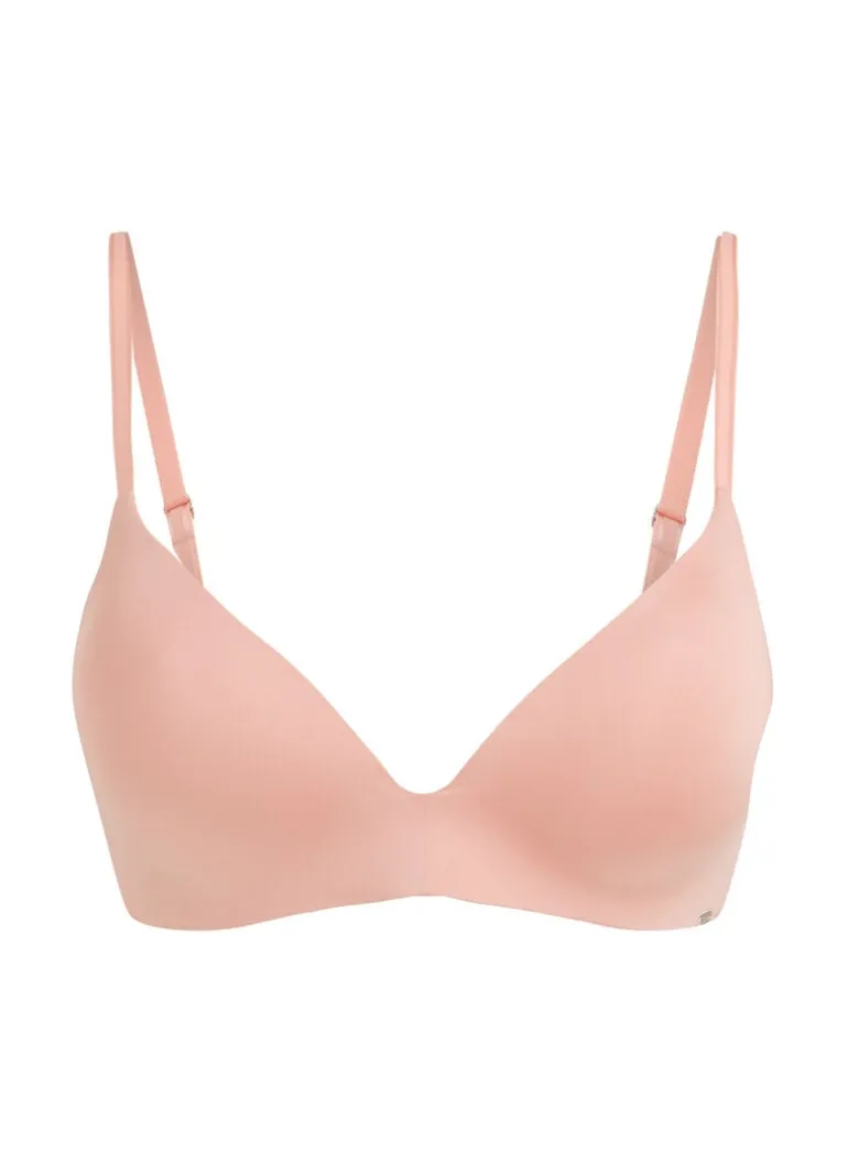 Mona padded non-underwired bra - Pink