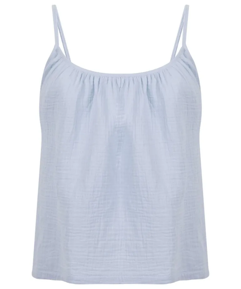 Muslin Cami - Blue