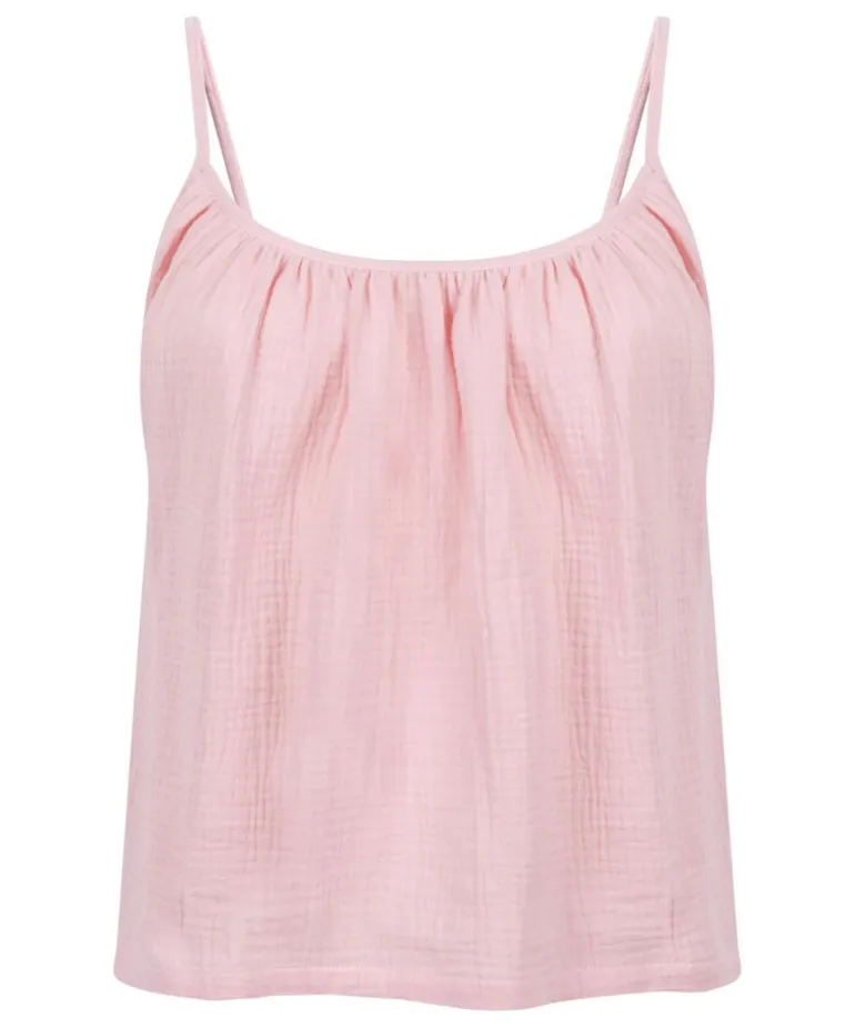 Muslin Cami - Pink