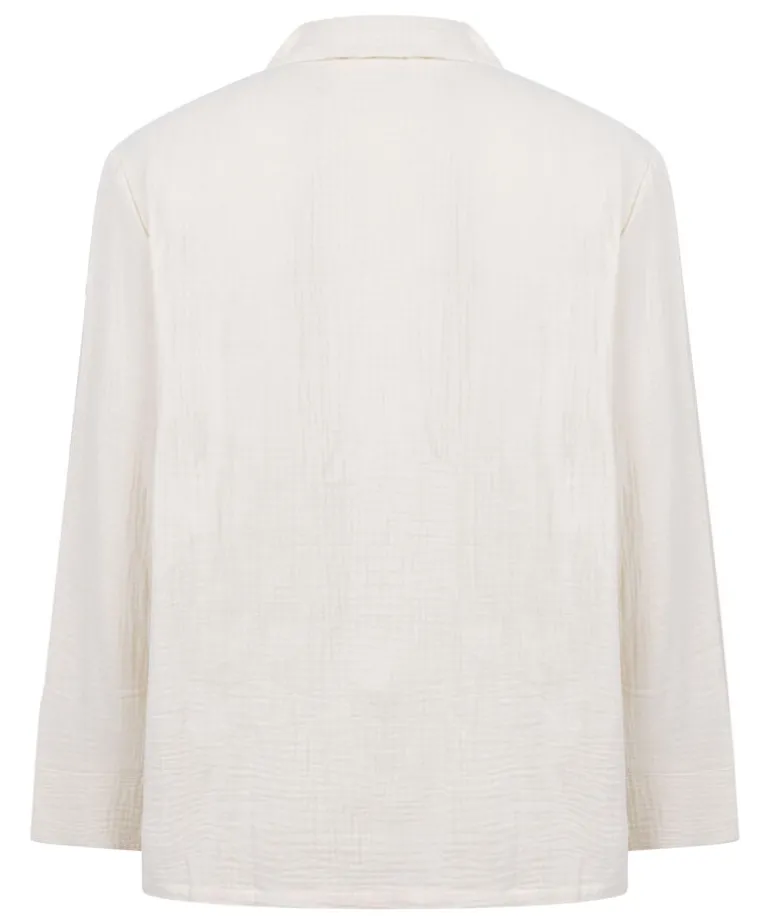 Muslin Jacket - White