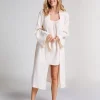 Muslin Robe Long - White