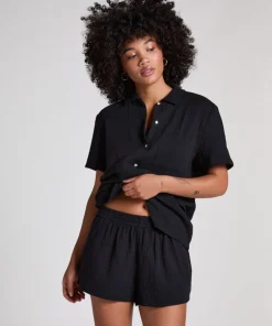 Muslin Short - Black