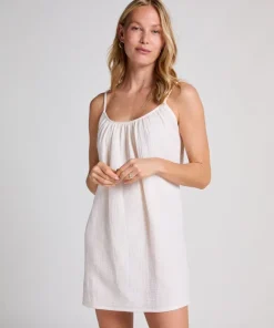 Muslin Slipdress - White