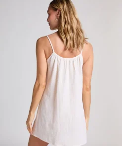 Muslin Slipdress - White