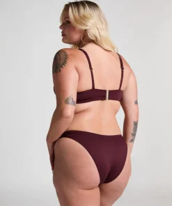 Neoprene Highleg Bikinibottom - Purple