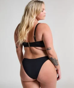 Neoprene Highleg Bikinibottom - Black