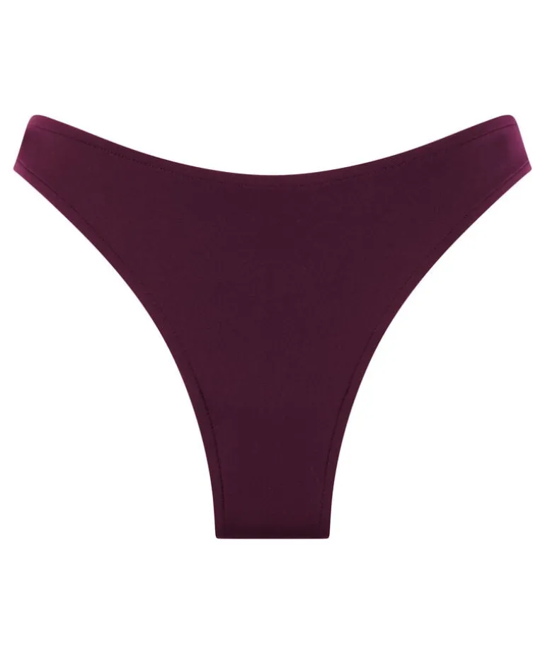 Neoprene Highleg Bikinibottom - Purple