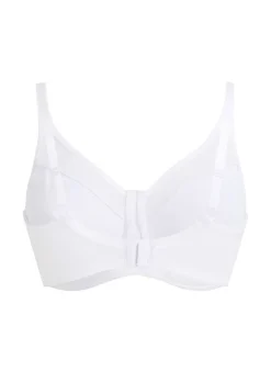 Nina Non-Padded Underwired Minimizer Bra - White