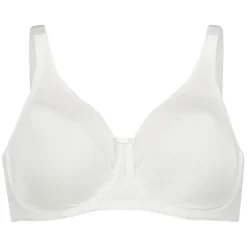 Nina Non-Padded Underwired Minimizer Bra - White