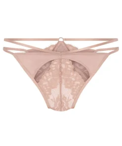 Nisha Open Crotch Brazilian - Beige