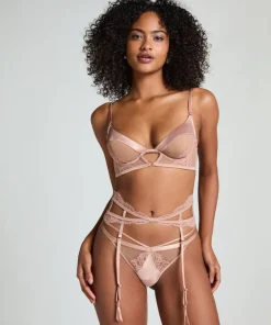 Nisha Suspenders - Beige