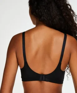 Non-Padded Non-Underwired Bra - Black