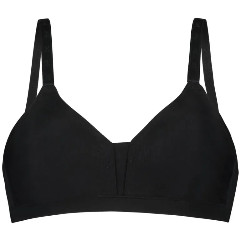 Non-Padded Non-Underwired Bra - Black