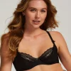 Non-Padded Underwired Bra Maya - Black