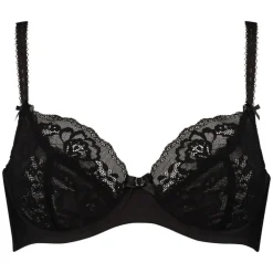 Non-Padded Underwired Bra Maya - Black