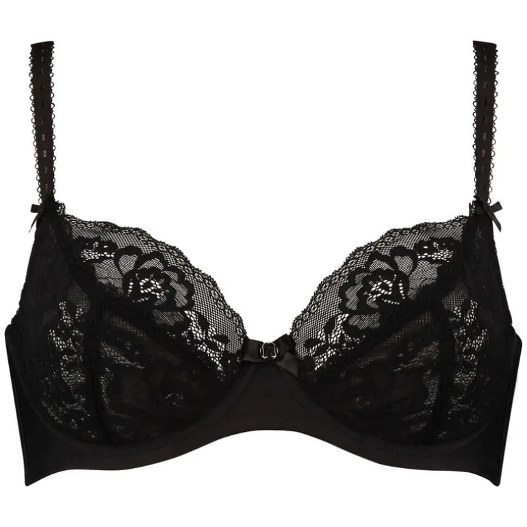 Non-Padded Underwired Bra Maya - Black