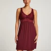 Nora Lace Slip Dress - Purple