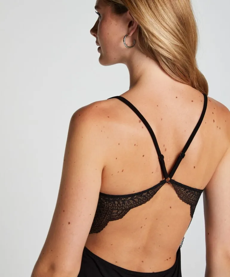 Nova Jersey Slip Dress - Black