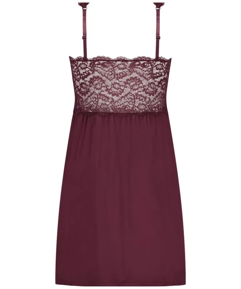 Nova Jersey Slip Dress - Purple