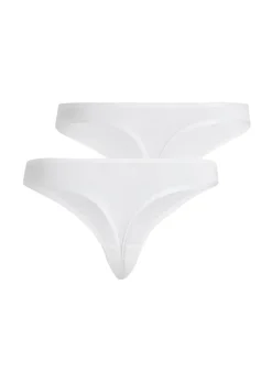 2-pack Angie Thongs - White