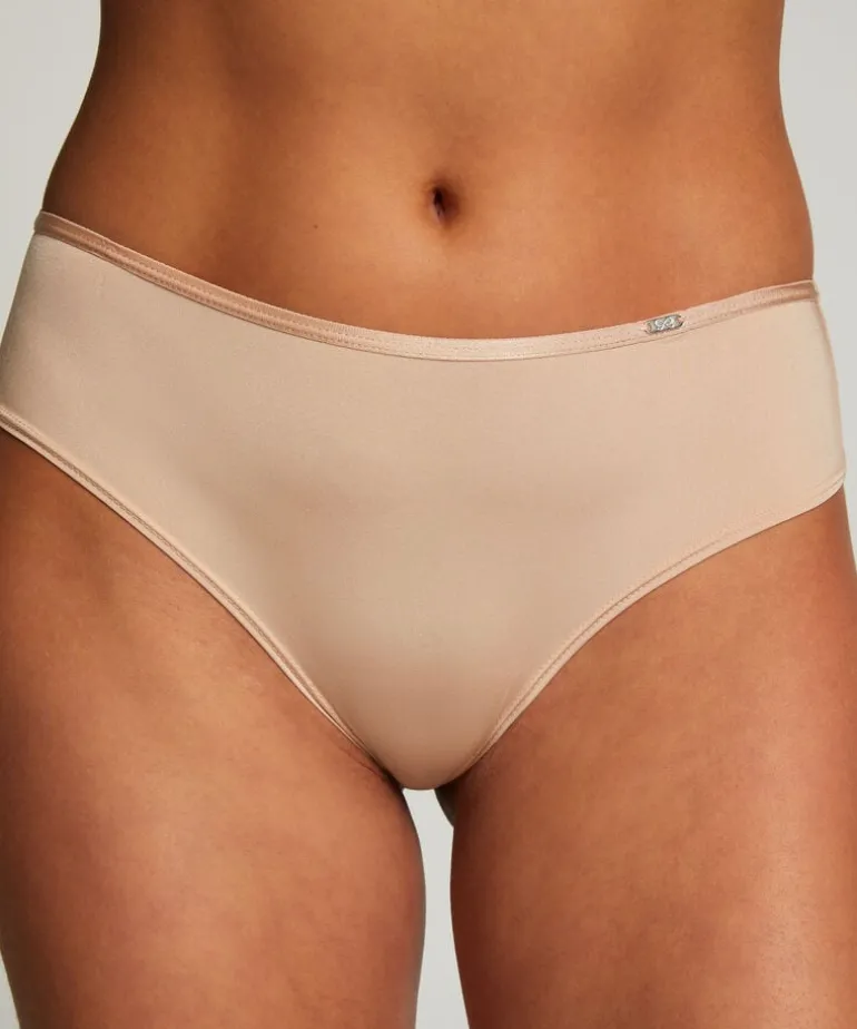 2-pack of Angie Brazilian knickers - Beige