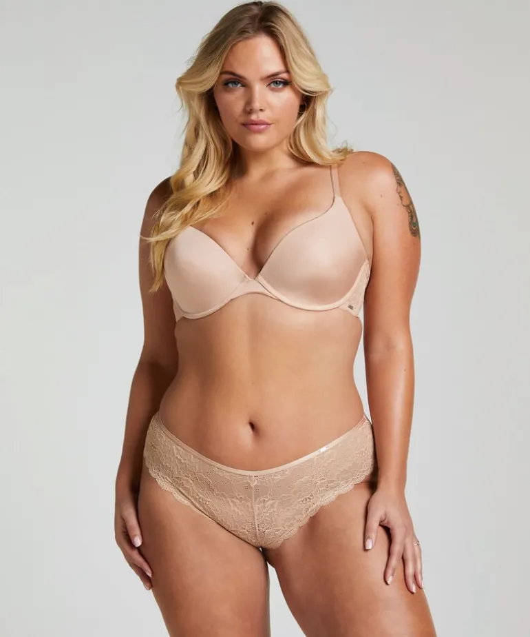 2-pack of Angie Brazilian knickers - Beige