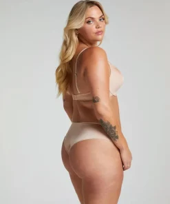 2-pack of Angie Brazilian knickers - Beige
