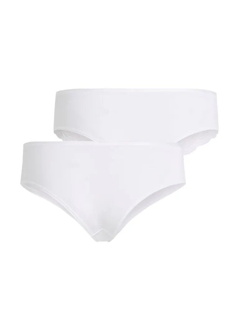 2-pack of Angie Brazilian knickers - White