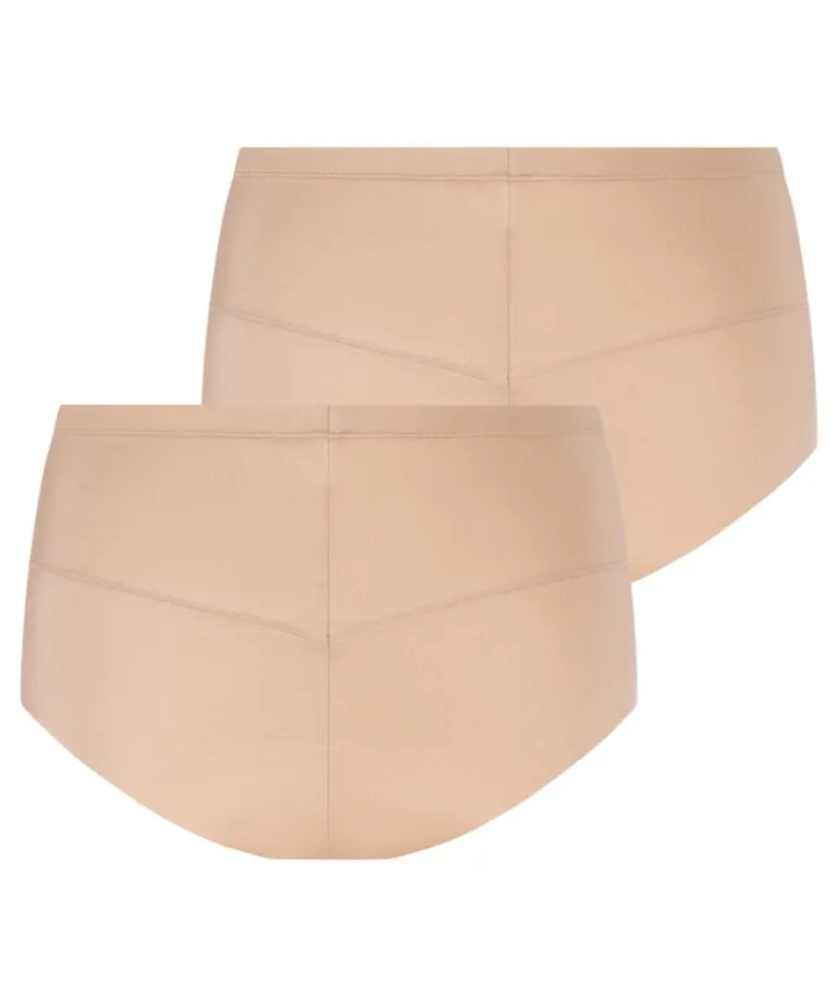 2-Pack Smoothing shaping brief - Beige