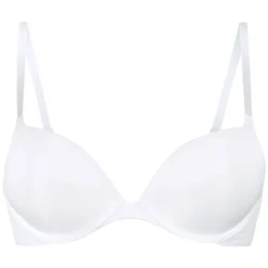 Padded Underwired Maximizer Bra Plunge - White