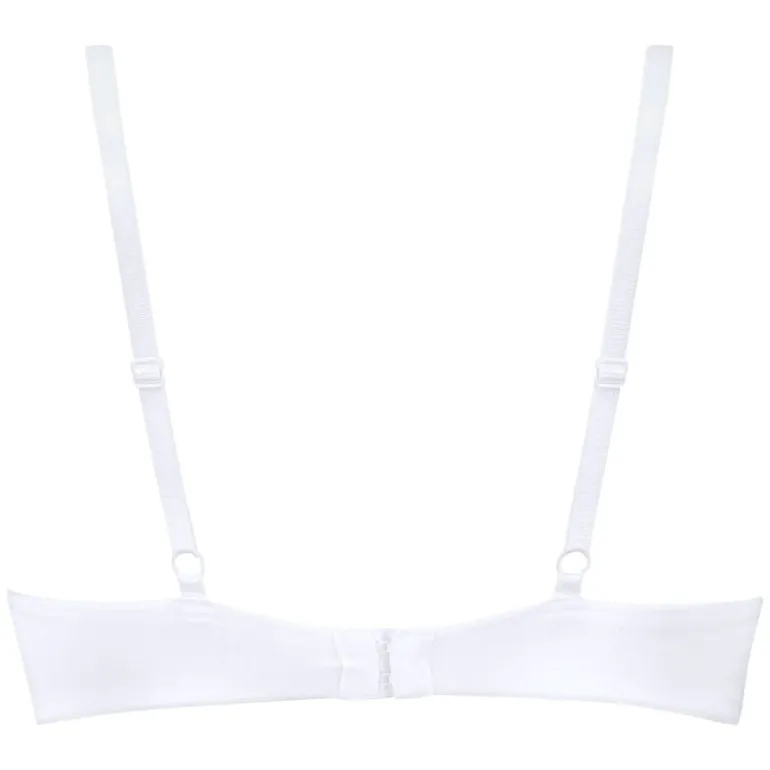 Padded Underwired Maximizer Bra Plunge - White