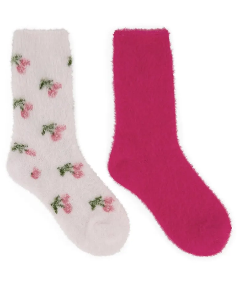2 pairs of socks Cosy - Pink