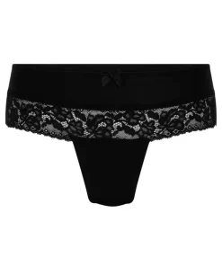 Paris Thong Boxers - Black
