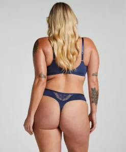 Pearlene Non-Padded Underwired Bra - Blue
