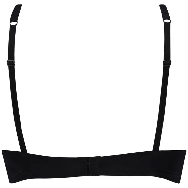 Pia Padded Underwired Push-Up Bra - Black